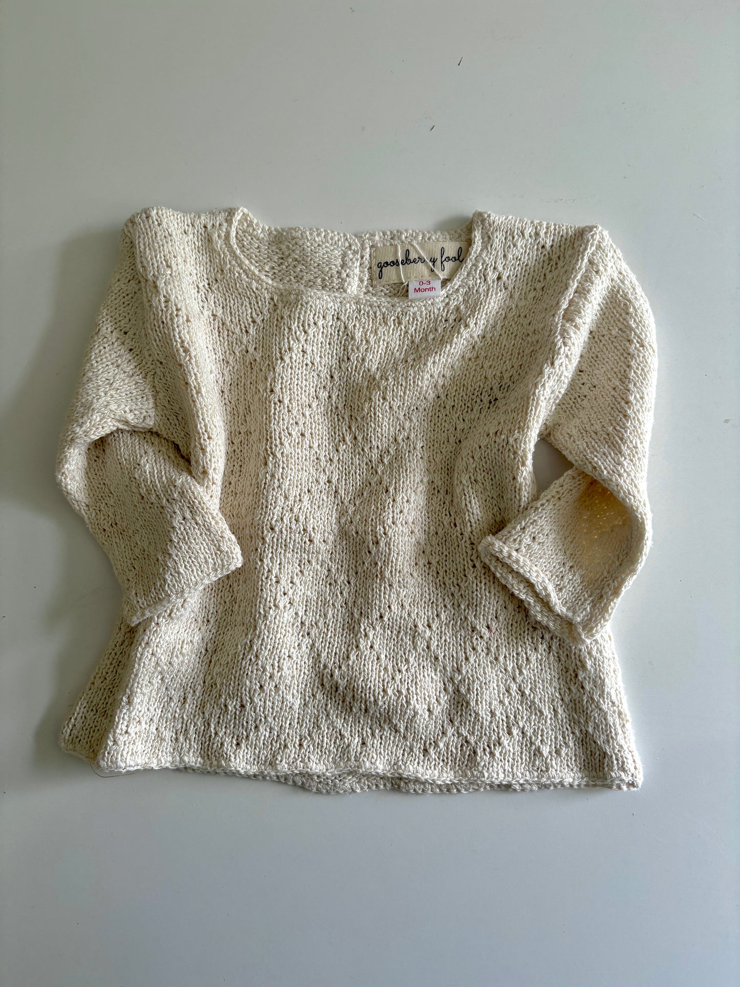 Diamond knit jumper