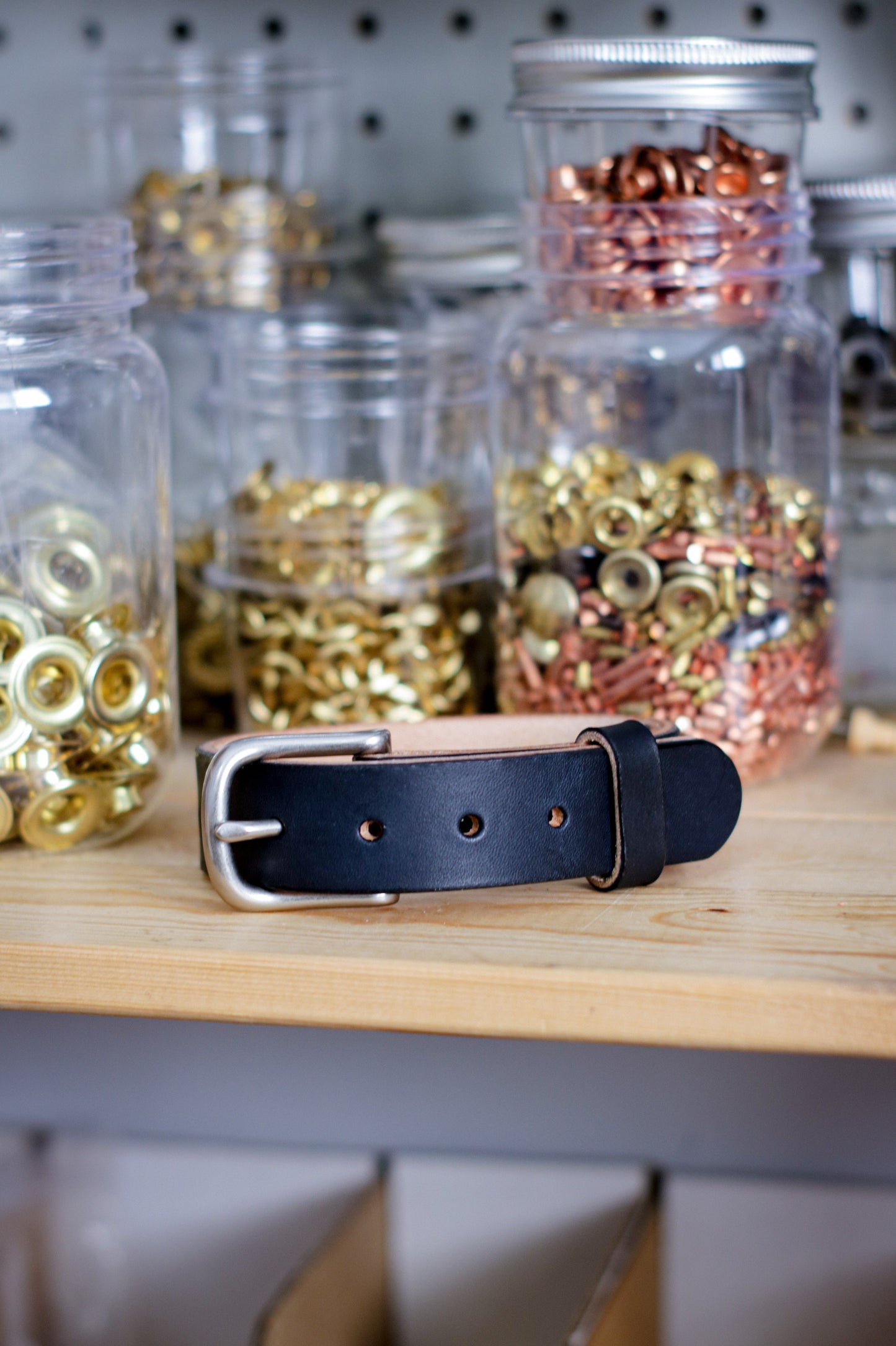 1" Leather Belt | BLACK BELT