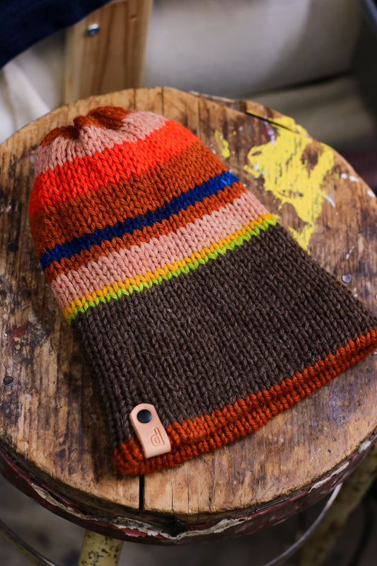 Knit Wool Watch Cap | MARBLES