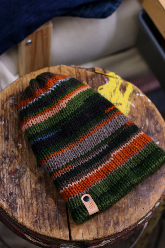 Knit Wool Watch Cap | YARNS