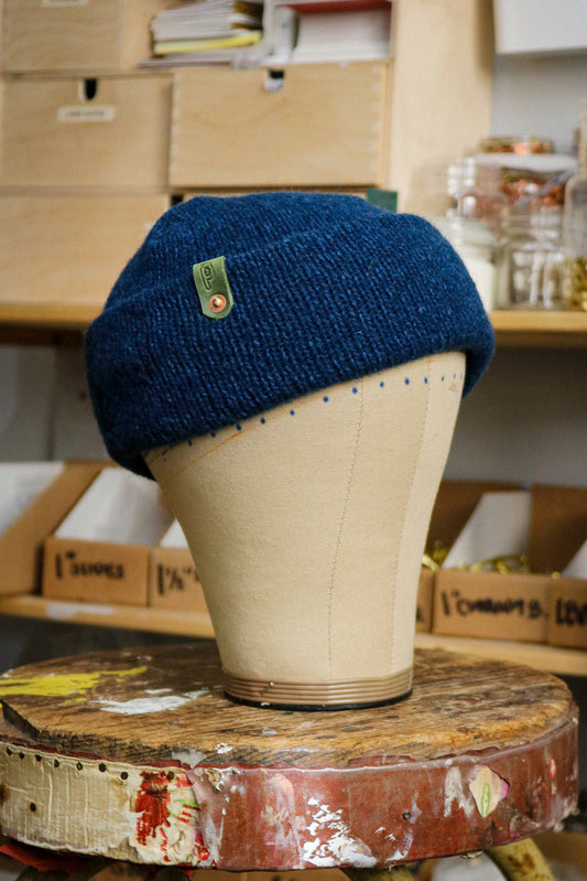 Wool Watch Cap | OG BLUE INDIGO