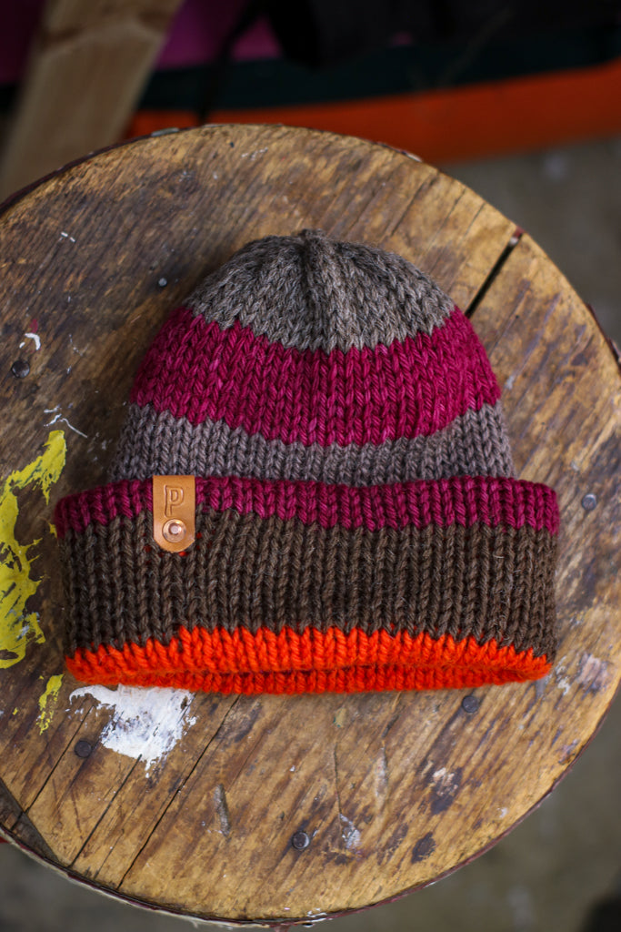 Knit Wool Watch Cap | BERRY