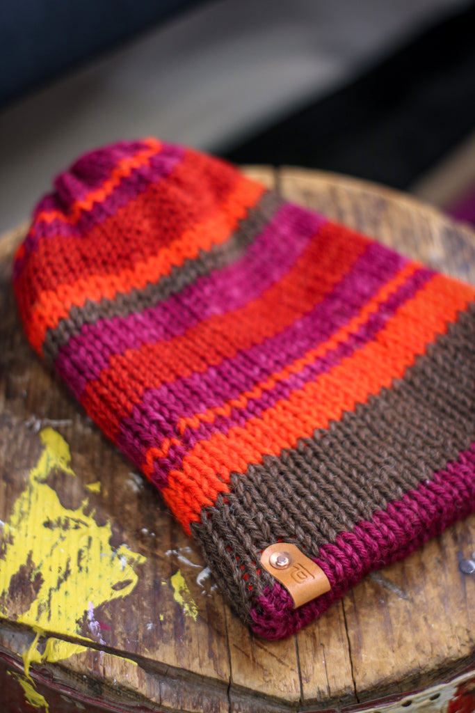 Knit Wool Watch Cap | BERRY